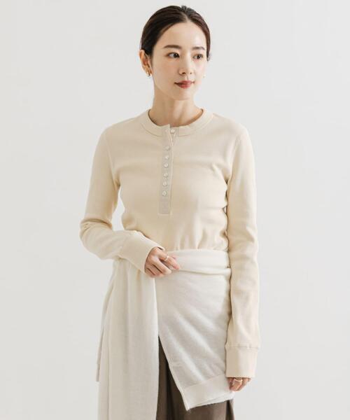 セール】ヘンリーネックリブカットソー（Tシャツ/カットソー）｜URBAN