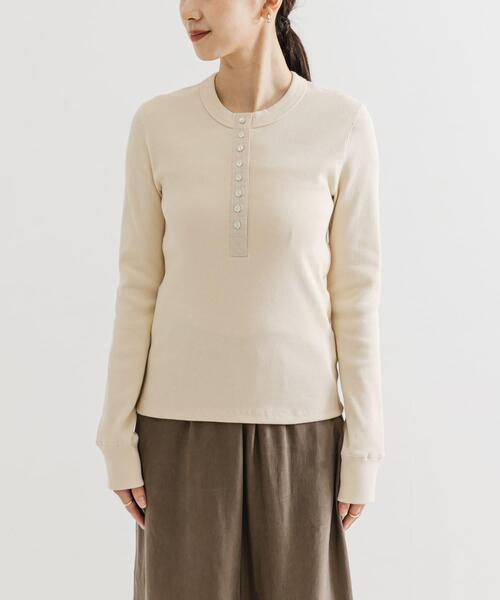 セール】ヘンリーネックリブカットソー（Tシャツ/カットソー）｜URBAN