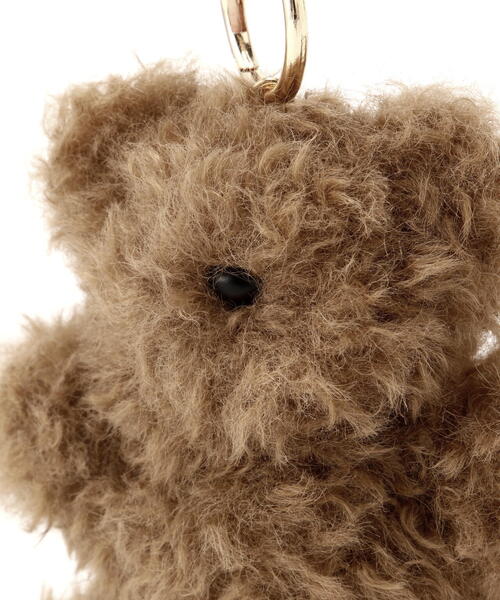 NATURAL BEAUTY BASIC(ナチュラルビューティーベーシック)の「◇プラッシーベアチャーム(チャーム・レディース・ピンク/キャメル/ホワイト・フリ-)」の7枚目の写真