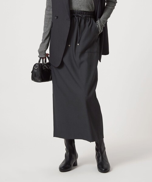 セール】［size SHORTあり］ツイードライク スカート マシン