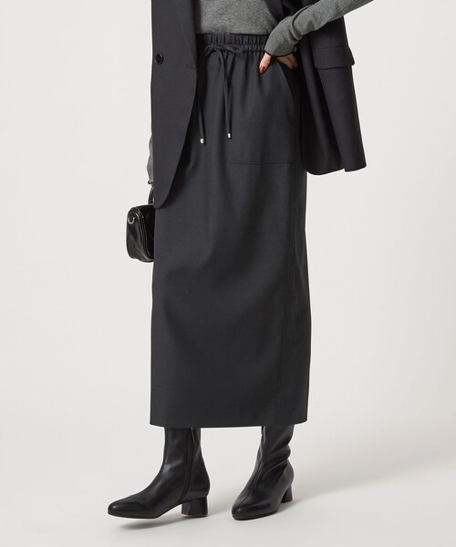 セール】［size SHORTあり］ツイードライク スカート マシン