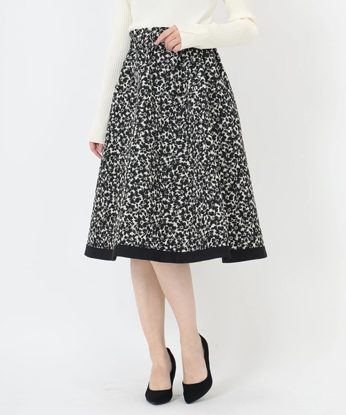 セール】リバーシブルジャガード_リバーシブルフラワー