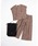THOUSAND MILE�i�T�E�U���h�}�C���j�́u[L's]FRENCH SLEEVE SHIRT & LONG PANTS SET NY/PU PRINT/�t�����`�X���[�u�V���c�������O�p���c�Z�b�g �v�����g�i�Z�b�g�A�b�v�j�v�b���I�p�[�h