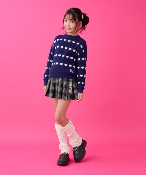 by LOVEiT（バイラビット）の「飾りベルトプリーツスカート（スカート・キッズ・ダークブラウン/グレー/ブルー・140cm/130cm/120cm/160cm/150cm）」の8枚目の写真