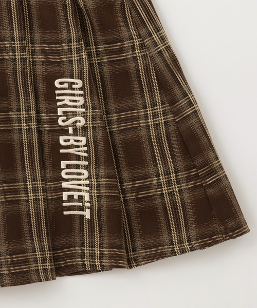 by LOVEiT（バイラビット）の「飾りベルトプリーツスカート（スカート・キッズ・ダークブラウン/グレー/ブルー・140cm/130cm/120cm/160cm/150cm）」の16枚目の写真