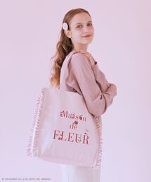 sanrio（サンリオ）の「いちご新聞 フリルトートバッグ（トートバッグ・レディース）」