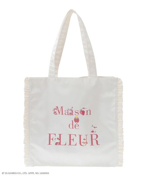 いちご新聞 フリルトートバッグ（トートバッグ）｜sanrio