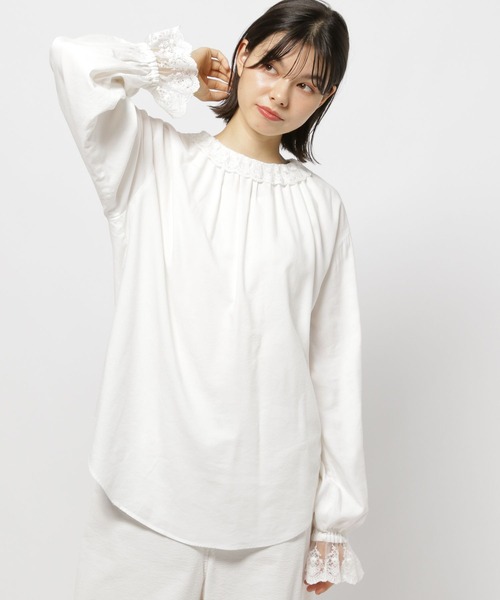 niko and...（ニコアンド）の「アソート襟レイヤードブラウス（シャツ/ブラウス・レディース・その他1/その他2・FREE）」の5枚目の写真