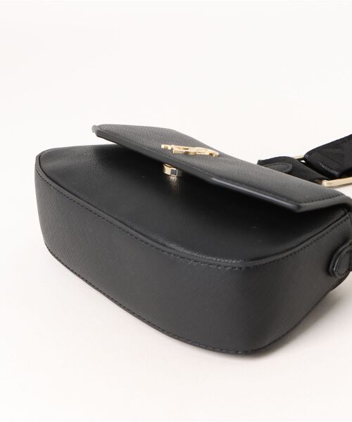 STEVE MADDEN（スティーブマデン）の「ラウンドフラップショルダーバッグ/S.MADDEN BTAIGA-VA（ショルダーバッグ・レディース・ブラック×ゴールド/ベージュ系その他・F）」の9枚目の写真