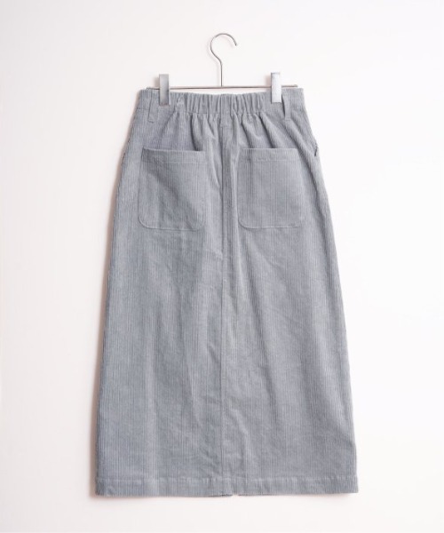 LBC（エルビーシー）の「コーデュロイベイカーIラインスカート（スカート・レディース・オフホワイト/ブルー系その他/キャメル/チャコール・M/L）」の12枚目の写真