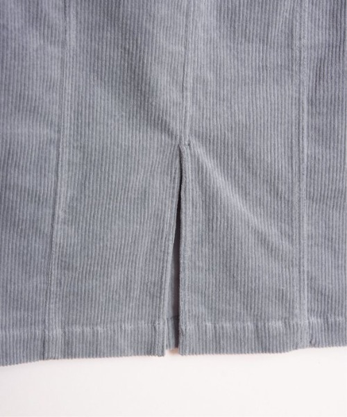 LBC（エルビーシー）の「コーデュロイベイカーIラインスカート（スカート・レディース・オフホワイト/ブルー系その他/キャメル/チャコール・M/L）」の9枚目の写真