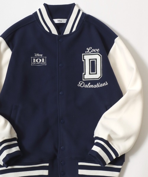 MSB 刺繍ロゴ スタジャン ネイビー/ホワイト セール】【13】メルトン刺繍 スタジャン（スタジャン）｜JOHN'S CLOSET