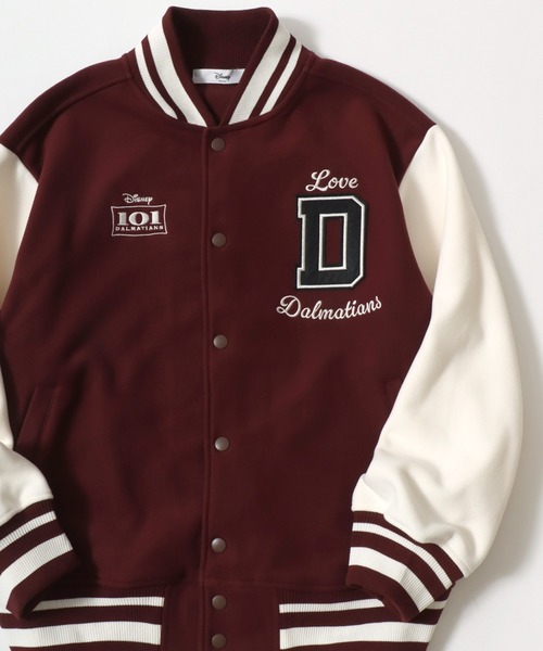 セール】2025AW Disney/ディズニー フリースボンディング ワッペン刺繍