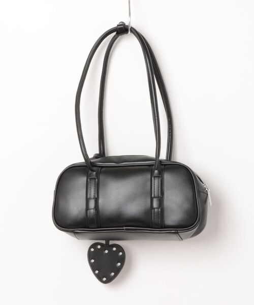 frunco(フランコ)の「モチーフスタッズ合皮BAG(ハンドバッグ・レディース・ブラウン/ブラック/ピンク・FREE)」の4枚目の写真