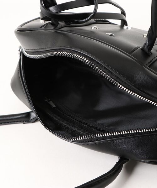 frunco(フランコ)の「モチーフスタッズ合皮BAG(ハンドバッグ・レディース・ブラウン/ブラック/ピンク・FREE)」の6枚目の写真