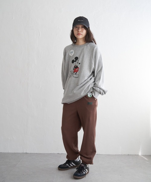 DISCUS ATHLETIC（ディスカス　アスレチック）の「DISCUS ATHLETIC ICON スウェットパンツ（スウェットパンツ・メンズ・ライトグレー/ブラウン/ブラック・M/L/LL）」の19枚目の写真