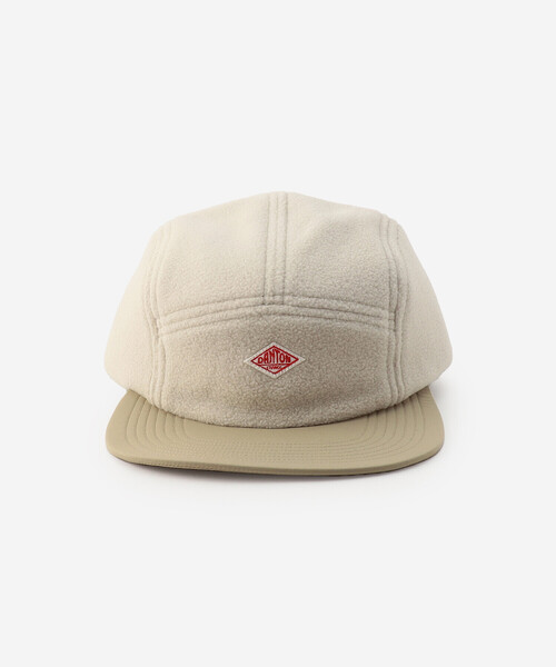 DANTON（ダントン）の「DANTON | フリースジェットキャップ（キャップ・レディース・ベージュ/ブラック・F）」の4枚目の写真