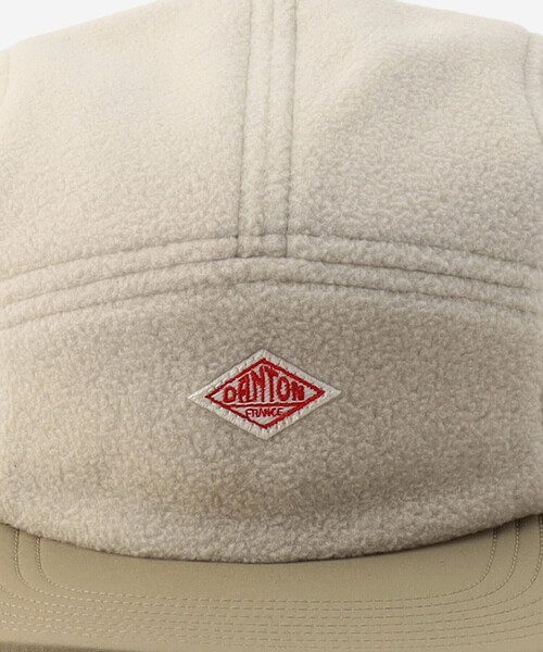 DANTON（ダントン）の「DANTON | フリースジェットキャップ（キャップ・レディース・ベージュ/ブラック・F）」の9枚目の写真