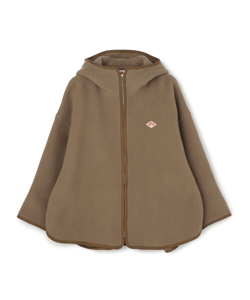 WOMEN'S WOOL MELTON HOODED JACKET（その他アウター）｜DANTON