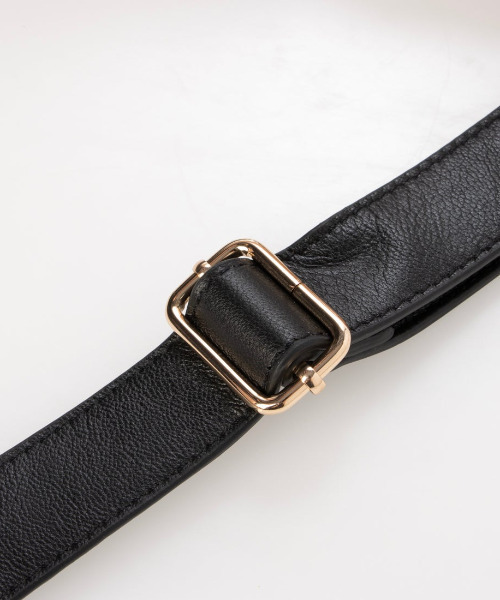 ATLANTA（アトランタ）の「アトランタ ATLANTA / やぎ革軽量ハーフムーンショルダー（ショルダーバッグ・レディース・ベージュ/シルバー系その他3/ブラック/カーキ・FREE）」の22枚目の写真