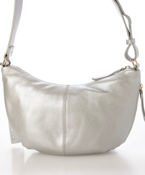 ATLANTA（アトランタ）の「アトランタ ATLANTA / やぎ革軽量ハーフムーンショルダー（ショルダーバッグ・レディース・ベージュ/シルバー系その他3/ブラック/カーキ・FREE）」の11枚目の写真