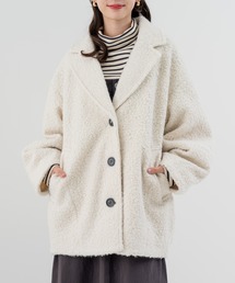 【refinedworks】軽くてしっかり暖かい シングルコート!