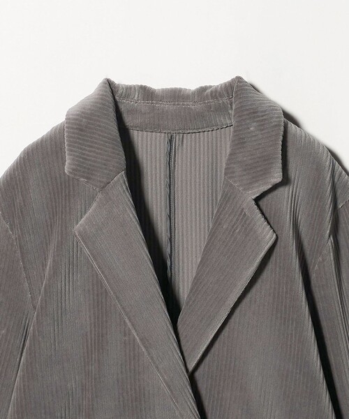 A DAY IN THE LIFE UNITED ARROWS(アデイインザライフユナイテッドアローズ)の「カットコーデュロイ ダブルジャケット <A DAY IN THE LIFE>(テーラードジャケット・レディース・ブラック/モカ・FREE)」の10枚目の写真