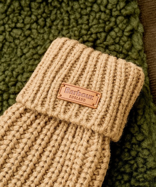 Barbour（バブアー）の「【Barbour】barbour saltburn knitted gloves/ニット手袋（手袋・レディース・アイボリー/ブラック/オリーブ・FREE）」の5枚目の写真