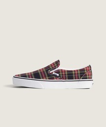VANS(バンズ)のクラシック スリッポン / Classic Slip-On PLAID NAVY VN000EACBX91(スリッポン)