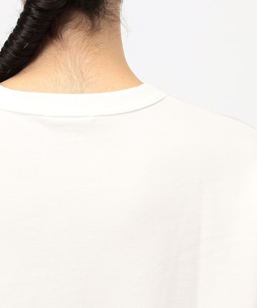 MACPHEE(マカフィー)の「ハイゲージスエット ロングスリーブプルオーバー(スウェット・レディース・ライトベージュ/ホワイト・S)」の7枚目の写真