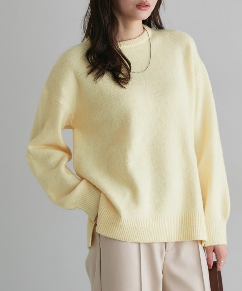 セール】ウールMIXオーバーサイズニット（ニット/セーター）｜Pierrot