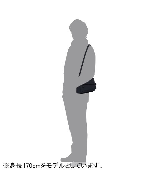 BEAMS DESIGN(ビームス デザイン)の「BEAMSDESIGN(ビームスデザイン)Diagonal ショルダーバッグ(ショルダーバッグ・メンズ・ブラック/カーキ/オリーブ/ネイビー・FREE)」の21枚目の写真