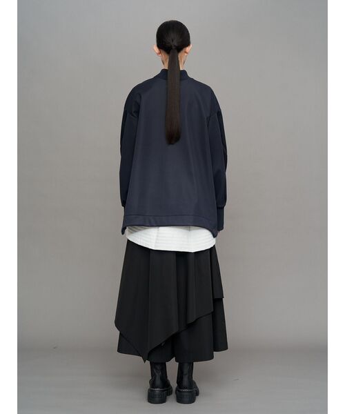 UN3D.（アンスリード）の「ROUND HEM 3LAYER FLEECE TOP / ラウンドヘムスリーレイヤーフリーストップ（Tシャツ/カットソー・レディース・ブラック/その他1・36/38）」の10枚目の写真