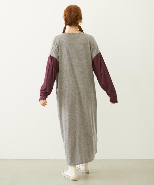 MILKFED.(ミルクフェド)の「COLLEGE LOGO LONG DRESS(ワンピース・レディース・ブラック/ブラウン/ネイビー・ONE SIZE)」の20枚目の写真