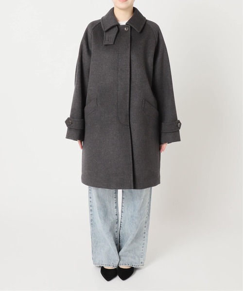 ≪追加≫ラムウールMIXシャルムバルカラーコート 2（ステンカラー