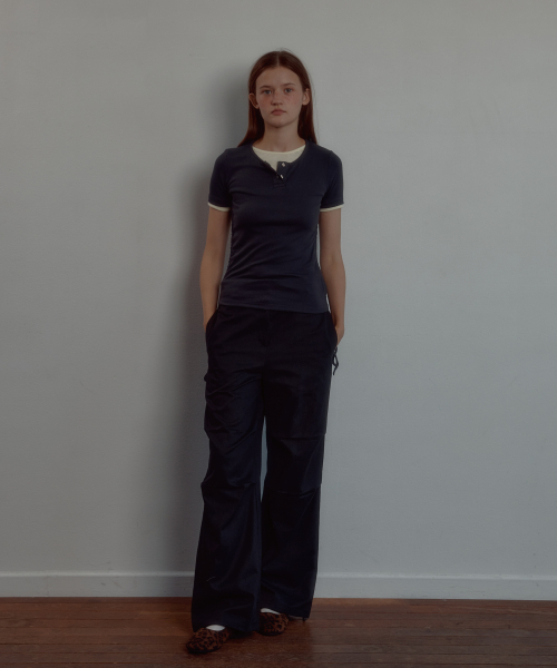 LETERIE（レテリー）の「PLEATS WRAP SKIRT PANTS SET_BLACK（その他パンツ・レディース・ブラック・SMALL/MEDIUM）」の3枚目の写真