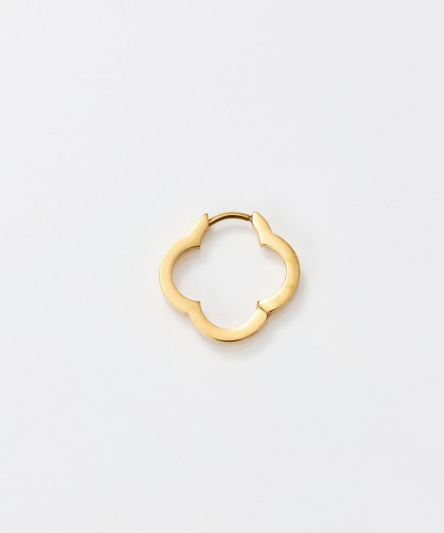 Phoebe（フィービィー）の「【金属アレルギー対応】ストレートワンタッチフープピアス/サージカルステンレス（片耳）（ピアス（片耳用）・レディース・シルバー系2/ゴールド系1/シルバー系1/ゴールド系2・FREE）」の6枚目の写真