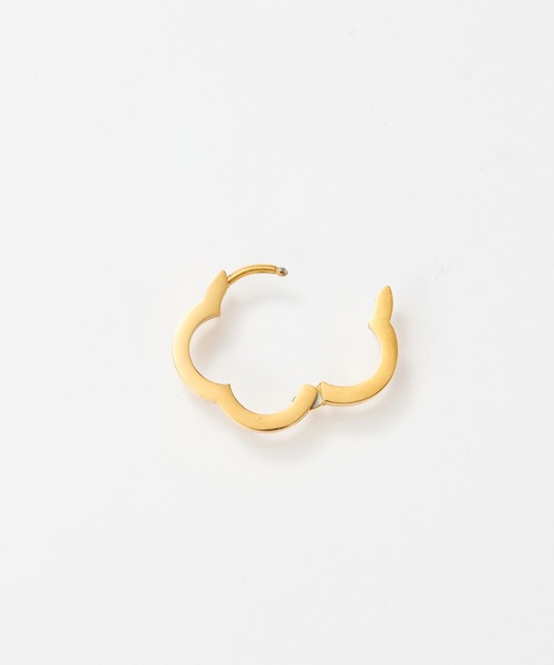 Phoebe（フィービィー）の「【金属アレルギー対応】ストレートワンタッチフープピアス/サージカルステンレス（片耳）（ピアス（片耳用）・レディース・シルバー系2/ゴールド系1/シルバー系1/ゴールド系2・FREE）」の7枚目の写真