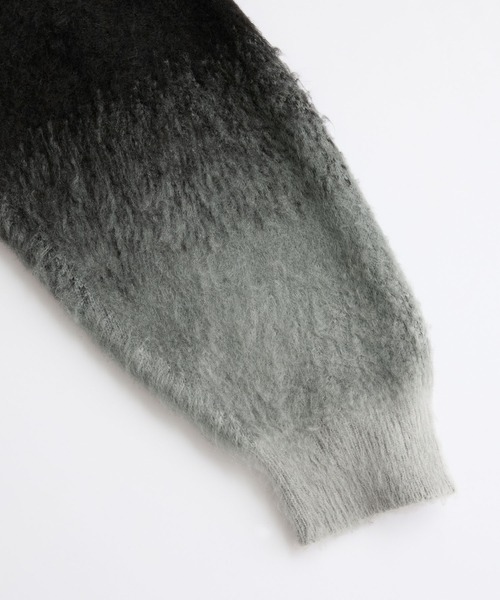SERACE】Loose shaggy gradation drivers knit / ルーズシャギー