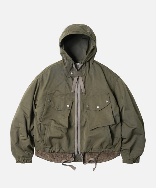 FRIZMWORKS(フリズムワークス)の「SMOCK HOODED PARKA 002 _ OLIVE(その他アウター・レディース・その他・LARGE/X-LARGE/SMALL/MEDIUM)」の1枚目の写真