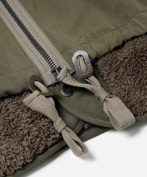 FRIZMWORKS(フリズムワークス)の「SMOCK HOODED PARKA 002 _ OLIVE(その他アウター・レディース・その他・LARGE/X-LARGE/SMALL/MEDIUM)」の8枚目の写真