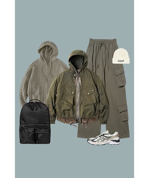 FRIZMWORKS(フリズムワークス)の「SMOCK HOODED PARKA 002 _ OLIVE(その他アウター・レディース・その他・LARGE/X-LARGE/SMALL/MEDIUM)」の12枚目の写真