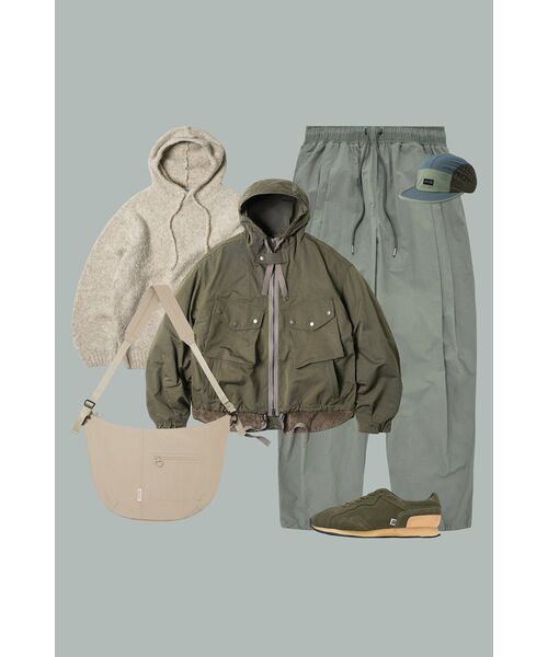 FRIZMWORKS(フリズムワークス)の「SMOCK HOODED PARKA 002 _ OLIVE(その他アウター・レディース・その他・LARGE/X-LARGE/SMALL/MEDIUM)」の14枚目の写真