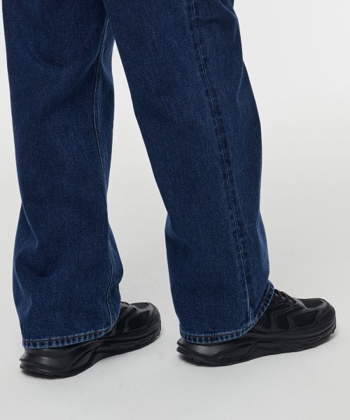 MUSINSA STANDARD（ムシンサスタンダード）の「裏起毛ワイドデニムパンツ [ミディアムインディゴ]（デニムパンツ・メンズ・その他・40/38/42/36/34/32/29/30/31/33/26/27/28）」の6枚目の写真