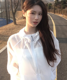 URBANDTYPE（アーバンディタイプ）の「エアライトラグランウィンドブレーカー_ホワイト（ナイロンジャケット）」