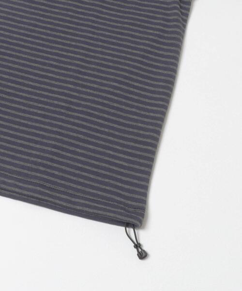 ES.1(エスアイ)の「ES.1 Border SS T-shirts(Tシャツ/カットソー・メンズ・ブラック/ネイビー・LARGE/MEDIUM/X-LARGE)」の5枚目の写真