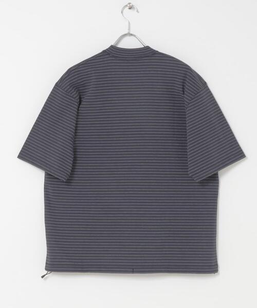 ES.1(エスアイ)の「ES.1 Border SS T-shirts(Tシャツ/カットソー・メンズ・ブラック/ネイビー・LARGE/MEDIUM/X-LARGE)」の6枚目の写真