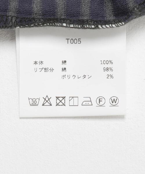 ES.1(エスアイ)の「ES.1 Border SS T-shirts(Tシャツ/カットソー・メンズ・ブラック/ネイビー・LARGE/MEDIUM/X-LARGE)」の9枚目の写真