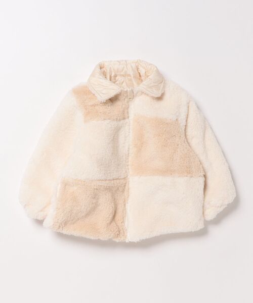 RAGMART（ラグマート）の「リバーシブルジャケット（ナイロンジャケット・キッズ・アイボリー/ブラック・120cm/100cm/130cm/110cm）」の5枚目の写真