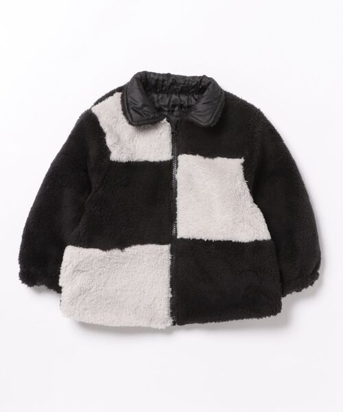 RAGMART（ラグマート）の「リバーシブルジャケット（ナイロンジャケット・キッズ・アイボリー/ブラック・120cm/100cm/130cm/110cm）」の6枚目の写真